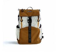 Seven Peaks Zaino unisex ultra leggero impermeabile e resistente, zaino da viaggio multifunzionale di grande capacità per laptop, ideale per escursionismo, campeggio e uso quotidiano, cammello, Grande