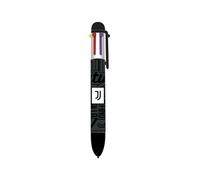 Seven Penna Multicolor Juventus, Nero, Inchiostro multicolore, Meccanismo a scatto, Accessori Scuola, Cancelleria, Per bambini e ragazzi, Calcio, Tempo libero, Idea regalo tifoso