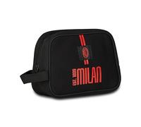Seven Pochette A.C. Milan, per Ragazzi e Adulti, Calcio, Tempo Libero e Viaggi, Idea Regalo, Prodotto Ufficiale