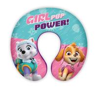 Seven Polska Cuscino cervicale per bambini, Paw Patrol Girls, rosa/turchese, Sky&Everest