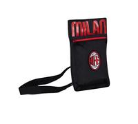 Seven Porta cellulare smartphone Milan, Calcio, prodotto ufficiale, tracolla regolabile