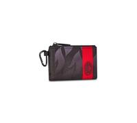 Seven Porta monete Milan, Nero, Chiusura con zip, Accessori, Tempo libero, Viaggi, Calcio, Idea regalo tifoso
