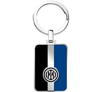 Seven Portachiavi INTER in acciaio, Con piastra centale, Bambini e Ragazzi