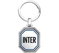 Seven Portachiavi INTER in acciaio, Con piastra centale, Bambini e Ragazzi