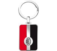 Seven Portachiavi Milan in acciaio, Con piastra centale, Bambini e Ragazzi