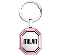 Seven Portachiavi Milan in acciaio, Con piastra centale, Bambini e Ragazzi