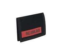 Portafogli Seven AC MILAN - TOP CORNER - Scomparti Interni Portatessere, Portamonete - Portafogli Uomo, Bambini - Nero Blu - Chiusura Cerniera