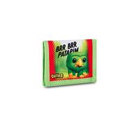 Seven Portafoglio a strappo Brr Brr Patapim, Rosso, Scomparti interni per banconote, Tasca esterna con zip, Per bambini e ragazzi, Tempo libero, Idea regalo