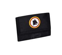 Seven Portafoglio AS ROMA in velcro per ragazzi, Scomparti interni e portamonete, Bambino, Ragazzo, Calcio, Prodotto ufficiale, Idea regalo