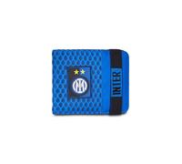 Seven Portafoglio con elastico Inter, Blu, Scomparti per banconote e carte, Porta monete con bottone magnetico, Elastico esterno, Per bambini e ragazzi, Viaggi, Tempo libero, Idea regalo tifoso