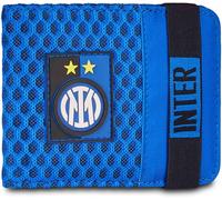 Seven Portafoglio con elastico Inter, Blu, Scomparti per banconote e carte, Porta monete con bottone magnetico, Elastico esterno, Per bambini e ragazzi, Viaggi, Tempo libero, Idea regalo tifoso