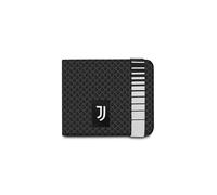 Seven Portafoglio con elastico Juventus, Nero, Scomparti per banconote e carte, Porta monete con bottone magnetico, Elastico esterno, Per bambini e ragazzi, Viaggi, Tempo libero, Idea regalo tifoso