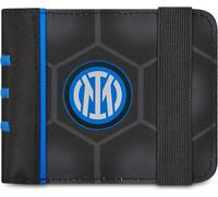 Seven Portafoglio con elastico Inter, Blu, Scomparti per banconote e carte, Porta monete con bottone magnetico, Elastico esterno, Per bambini e ragazzi, Viaggi, Tempo libero, Idea regalo tifoso