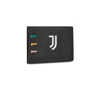 Seven Portafoglio Juventus con Chiusura a Strappo, Portamonete e Scomparti Interni, 12 x 9 x 1,5 cm, in Poliestere, Zip con Tirazip Personalizzato, Compatto per Uso Quotidiano, Idea Regalo