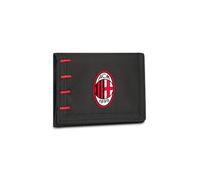 Seven Portafoglio Milan con Chiusura a Strappo, Portamonete e Scomparti Interni, 12 x 9 x 1,5 cm, in Poliestere, Zip con Tirazip Personalizzato, Compatto per Uso Quotidiano, Idea Regalo