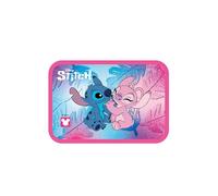 Seven Portamerenda Lilo & Stitch Asilo e Scuola, Rosa e Azzurro, 0,85 litri, Asilo e Scuola Elementare, Bambina