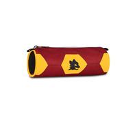 Seven Portapenne A.C. Roma, Rosso, Apertura con zip, Accessori Zaino, Scuola elementare, media e superiore, Per bambini, ragazzi e adulti, Calcio, Prodotto ufficiale