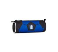 Seven Portapenne Inter, Blu, Apertura con zip, Accessori Zaino, Scuola elementare, media e superiore, Per bambini, ragazzi e adulti, Calcio, Prodotto ufficiale