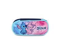 Seven Zaino Doppio Lilo & Stitch Scomparto Estensibile, Lilla, Maxi Capienza, Schienale Preformato, Bambina, Scuola Elementare