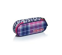 Portapenne Round Plus SEVEN - CHEER GIRL, Blu,