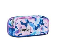 Astuccio con Doppia zip Seven Custom Cloud, Blue rosa azzurro