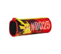 Seven Portapenne Scuola - POKEMON - PIKACHI - Giallo Rosso - Astuccio Scuola Bambino - Apertura con Zip -Bauletto Scuola - Accessori Zaino Scuola