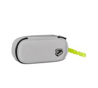 Seven Portapenne Scuola Round Plus, Bianco, Astuccio Ovale Con Elastici e Tasca Per Penne, Matite e Accessori, Astuccio Zaino Scuola, Scuola Media e Superiore, Ragazzo Ragazza