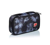 SEVEN Portapenne Scuola Round Plus Big The Double, Grigio, Tye And Dye Boy, Portapenne A Scomparto Unico Con Elastici Portapenne Per Penne, Matite, Colori, Accessori Zaino, Scuola & Tempo libero