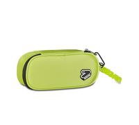 Seven Portapenne Scuola Round Plus, Giallo, Astuccio Ovale Con Elastici e Tasca Per Penne, Matite e Accessori, Astuccio Zaino Scuola, Scuola Media e Superiore, Ragazzo Ragazza