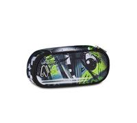 Seven Bustina Scuola Round Plus, Multicolore, Taschino Interno con Zip e Passanti Elastici Portapenne, Accessori Zaino, Scuola Media e Superiore, Bambino e Ragazzo