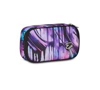 Seven Portapenne Scuola The Double Round Plus Big SPOTTYPACK, Viola, Ampio scomparto principale, Interno con elastici portapenne, Scuola media e superiore, Ragazza