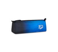 Seven Portapenne Scuola THE DOUBLE SHADE TECH, Blu, Apertura tramite zip, Spazioso, Accessori Zaino, Scuola media e superiore, Per bambini e ragazzi
