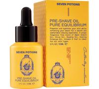 Seven Potions Olio Prebarba da Uomo Ideale per Pelli Sensibili Lozione Pre Barba