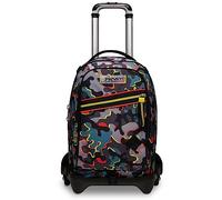 Seven Trolley Jack 3 ruote Dye On Rosso Taglia unica Bambini e ragazzi