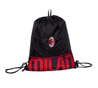 Seven Sacca sportiva AC MILAN glorious history per ragazzi, Apertura con coulisse, Bambino, Ragazzo, Calcio, Prodotto ufficiale, Idea regalo, Sport, Scuola zaino