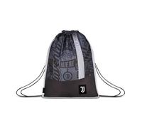 Seven Sacca Sportiva Juventus, Nero, Monoscomparto, Chiusura coulisse, Accessori Sport, Calcio, Scuola, Per bambini e ragazzi, Indea regalo tifoso
