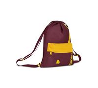 Seven Sakky Bag Roma FREETIME PACK, Rosso, 18 L, Monoscomparto, Spallacci regolabili, Tasca frontale, Chiusura coulisse, Scuola, Sport, Bambini, Ragazzi, Adulti, Calcio, Prodotto ufficiale