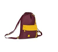 Seven Sakky Bag Roma FREETIME PACK, Rosso, 18 L, Monoscomparto, Spallacci regolabili, Tasca frontale, Chiusura coulisse, Scuola, Sport, Bambini, Ragazzi, Adulti, Calcio, Prodotto ufficiale