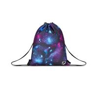 Seven Sakky Bag The Double FREE SHINE, Blu, Sacca monoscomparto, Chiusura con coulisse, Scuola media e superiore, Sport, Ragazza