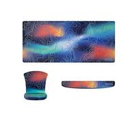 Seven Set 3 pezzi Gamig Ragazzi, Nera, Giochi e Tempo E Libero, Tappetini per Mouse e Tastiera,Ragazzi e Ragazze