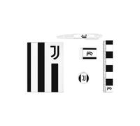 Seven Set Cancelleria Juventus con Quaderno, Penna, Gomma, Temperino e Righello, Kit Completo per Scuola, Lezioni, Compiti e Studio, Idea Regalo per Bambini e Ragazzi Tifosi