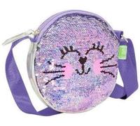 SJ Gang Style Jam Gang Borsa a tracolla Seven Rotonda Grigio e Viola Bambine e Ragazze