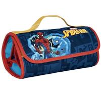 SEVEN SPA Astuccio scuola rotolo Spiderman con 36 colori a marchio