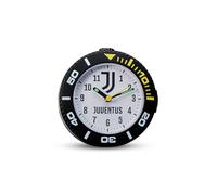 Seven Sveglia analogica JUVENTUS al quarzo con movimento continuo, Prodotto ufficiale, Calcio, Idea regalo bambini e adulti