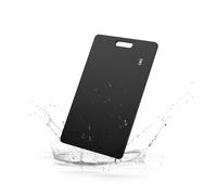 SEVEN SWAN - Localizzatore intelligente per Android e Bluetooth, per Google Finder, con ricarica wireless e batteria di 3 mesi per carte di credito, colore: nero