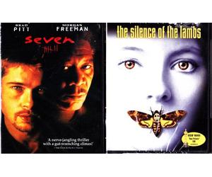 Seven , The Silence Of The Lambs : Classic Serial Killer Thrillers 2 Pack