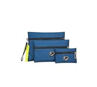 Seven Tripla Pochette, Blu, Set Handbag Per Piccoli Accessori, Ragazzo Ragazza