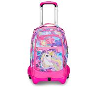 SEVEN TROLLEY 3WD 3 RUOTE PINKHUGS GIRL BY SJ GANG