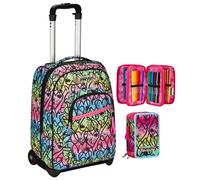 Seven Trolley Fisso Scuola + Astuccio Bambina e Ragazza