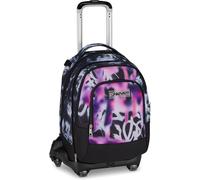 Seven Trolley Scuola Jack 8 Ruote Detach BUZZY NOTE GIRL, Nero, 34 L, Scomponibile, Zainetto staccabile, 4 in 1, Cross-over System, Tasche multifunzione, Scuola elementare e media, Bambina, Ragazza,